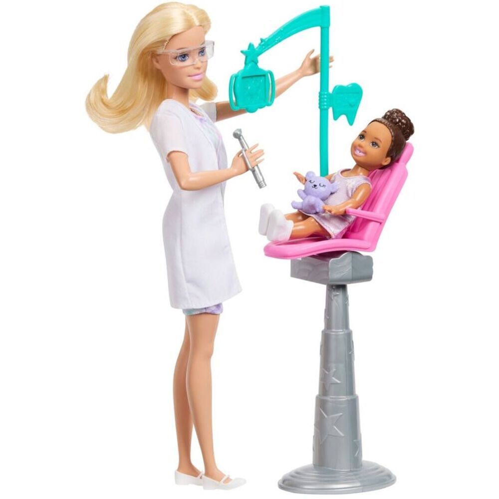 Barbie Careers Dentist Playset with 2 Dolls, Blonde  COLLECTIBLES